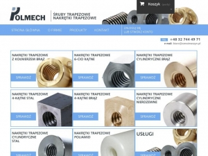 Nakrętki z gwintem trapezowym dla mechaniki