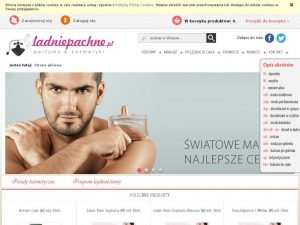 Internetowa sprzedaż perfum i kosmetyków