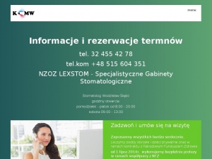 Świadczenie usług stomatologicznych