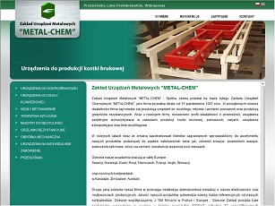 METAL-CHEM - producent przenośników